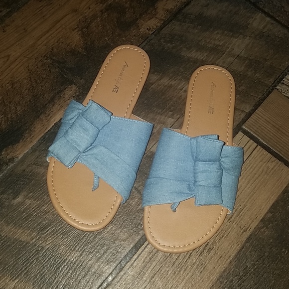 American Eagle By Payless Other - American Eagle denim sandals